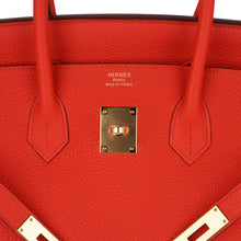 Load image into Gallery viewer, Birkin 35 Bag Capucine Togo Leather with Gold Hardware