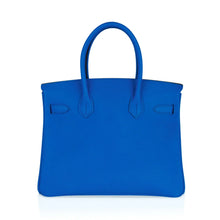 Load image into Gallery viewer, Birkin 30 Bag Bleu Frida Epsom Gold Hardware New w/ Box