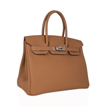 Load image into Gallery viewer, Birkin 30 Bag Biscuit Togo Leather with Palladium Hardware