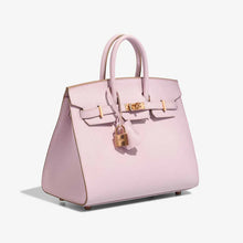 Load image into Gallery viewer, Birkin HSS 25 Epsom Mauve Pâle / Rose Sakura Golden Lock