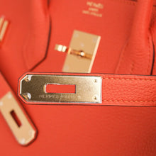 Load image into Gallery viewer, Birkin 35 Bag Feu Orange Togo Gold Hardware
