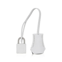 Load image into Gallery viewer, Birkin HSS 25 Bag White w/ Black Brushed Palladium Hardware