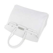 Load image into Gallery viewer, Birkin 35 Bag White Clemence Leather with Palladium Hardware