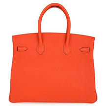 Load image into Gallery viewer, Birkin 35 Bag Feu Orange Togo Gold Hardware