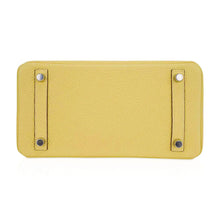 Load image into Gallery viewer, Birkin 25 Bag Jaune Poussin Togo Leather with Palladium Hardware