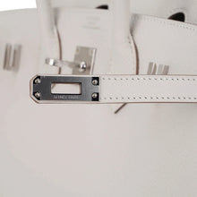 Load image into Gallery viewer, Birkin Sellier 25 Bag Gris Pale Epsom Leather with Palladium Hardware