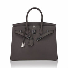 Load image into Gallery viewer, Birkin 35 Bag Etain Togo Leather with Palladium Hardware