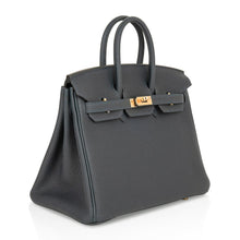 Load image into Gallery viewer, Birkin 25 Bag Vert Rousseau Togo Gold Hardware