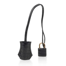 Load image into Gallery viewer, Birkin 30 Bag Black Matte Alligator Gold Hardware
