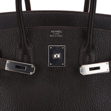 Load image into Gallery viewer, Birkin 35 Bag Cocoan Brown Chevre Leather with Palladium Hardware