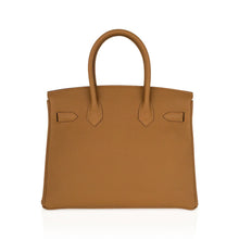 Load image into Gallery viewer, Birkin 30 Bag Bronze d’Or Togo Leather Palladium Hardware