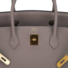 Load image into Gallery viewer, Birkin 40 Gris Asphalte Bag Gold Hardware Togo Leather