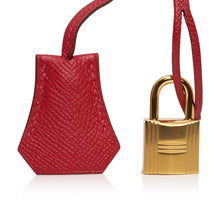 Load image into Gallery viewer, Birkin 25 HSS Bag Rose Azalee Rouge Casaque Epsom Gold Hardware