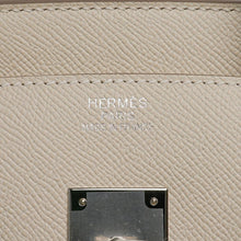 Load image into Gallery viewer, Birkin 35 Bag Craie Epsom Palladium Hardware