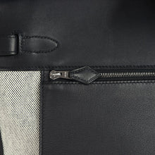 Load image into Gallery viewer, Birkin 35 A L'Envers Black-Ecru Toile H Canvas and Black Volupto Palladium Hardware