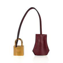 Load image into Gallery viewer, Birkin 25 Bag Sellier Rouge H Gold Hardware Veau Madame Leather