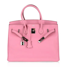 Load image into Gallery viewer, Birkin 35 Bag rare 5P Pink Togo Palladium Hardware