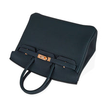 Load image into Gallery viewer, Special Order HSS Birkin 25 Bag Vert Cypress Togo Leather with Rose Gold Hardware