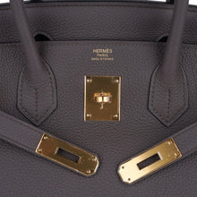 Load image into Gallery viewer, Birkin 30 Bag Etain Gray Coveted Gold Hardware Togo