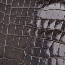 Load image into Gallery viewer, Special Order HSS Birkin 35 Bag Gris Fonce Porosus Crocodile with Palladium Hardware