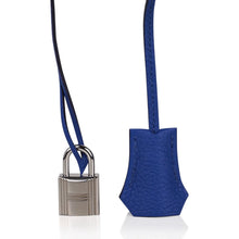 Load image into Gallery viewer, Birkin 35 Bag Blue de France Togo Leather with Palladium Hardware