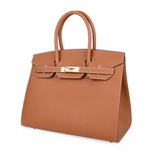 Load image into Gallery viewer, Birkin 30 Sellier Bag Gold Veau Graine Monsieur Laiton Limited Edition