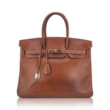 Load image into Gallery viewer, Vintage Limited Edition Birkin 35 Bag Fauve Barenia Leather with Gold Hardware
