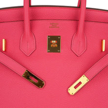 Load image into Gallery viewer, Birkin 35 Bag Rose Lipstick Pink Togo Gold Hardware
