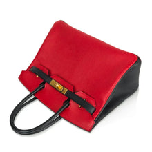 Load image into Gallery viewer, Birkin HSS 30 Bag Rouge Casaque and Black Chevre Brushed Gold Hardware