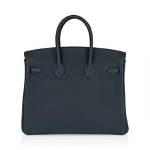 Load image into Gallery viewer, Special Order HSS Birkin 25 Bag Vert Cypress Togo Leather with Rose Gold Hardware