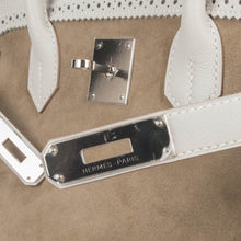 Load image into Gallery viewer, Birkin 35 Bag Grizzly Ghillies Gris Perle Gris Caillou Colour Limited Edition Rare
