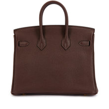 Load image into Gallery viewer, Birkin 25 Gold Hardware Chocolat Togo Quilted Epsom Leather Golden Lock