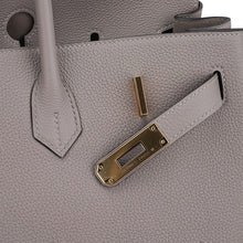 Load image into Gallery viewer, Birkin 40 Gris Asphalte Bag Gold Hardware Togo Leather