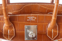 Load image into Gallery viewer, Birkin 30 Bag Fauve Barenia Matte Alligator Very Rare