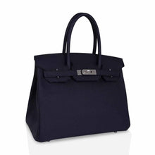 Load image into Gallery viewer, Birkin 30 Bag Indigo Epsom Palladium Hardware New w/ Box