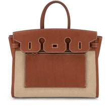 Load image into Gallery viewer, Birkin 35 L'Envers Edition Fauve Barenia Faubourg Palladium Hardware