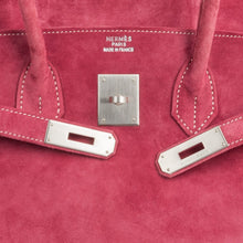 Load image into Gallery viewer, Birkin 35 Bag Fuchsia Pink Doblis Palladium Rare
