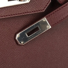 Load image into Gallery viewer, Birkin 30 Bag Bordeaux Epsom Palladium Hardware