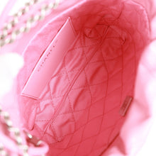 Load image into Gallery viewer, Chanel Mini 22 Bag Pink Calfskin Silver Hardware