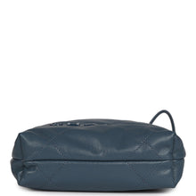 Load image into Gallery viewer, Chanel Mini 22 Bag Blue Caviar Gold Hardware