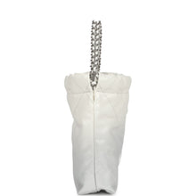 Load image into Gallery viewer, Chanel Mini 22 Bag White and Silver Ombre Metallic Calfskin Silver Hardware
