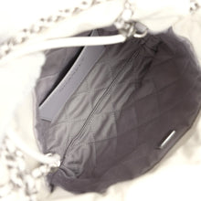 Load image into Gallery viewer, Chanel Mini 22 Bag White and Silver Ombre Metallic Calfskin Silver Hardware