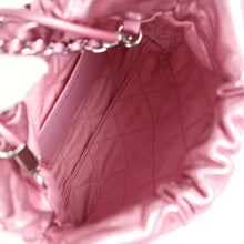 Load image into Gallery viewer, Chanel Mini 22 Bag Pink Metallic Lambskin Lacquered Metal Hardware