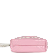Load image into Gallery viewer, Chanel Mini 22 Bag Pink and White Ombre Calfskin Lacquered Metal Hardware