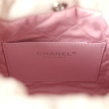 Load image into Gallery viewer, Chanel Mini 22 Bag Pink and White Ombre Calfskin Lacquered Metal Hardware