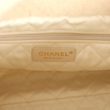 Load image into Gallery viewer, Chanel Small 22 Bag Ecru Shearling Brushed Gold Hardware