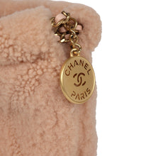 Load image into Gallery viewer, Chanel Mini 22 Bag Light Pink Shearling Gold Hardware