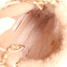 Load image into Gallery viewer, Chanel Mini 22 Bag Light Pink Shearling Gold Hardware