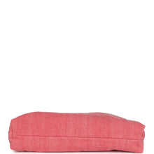 Load image into Gallery viewer, Chanel Small 22 Bag Light Red Washed Denim Gold Hardware