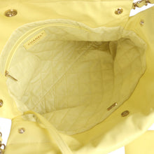 Load image into Gallery viewer, Chanel Small 22 Bag Yellow Shiny Calfskin Brushed Gold Hardware